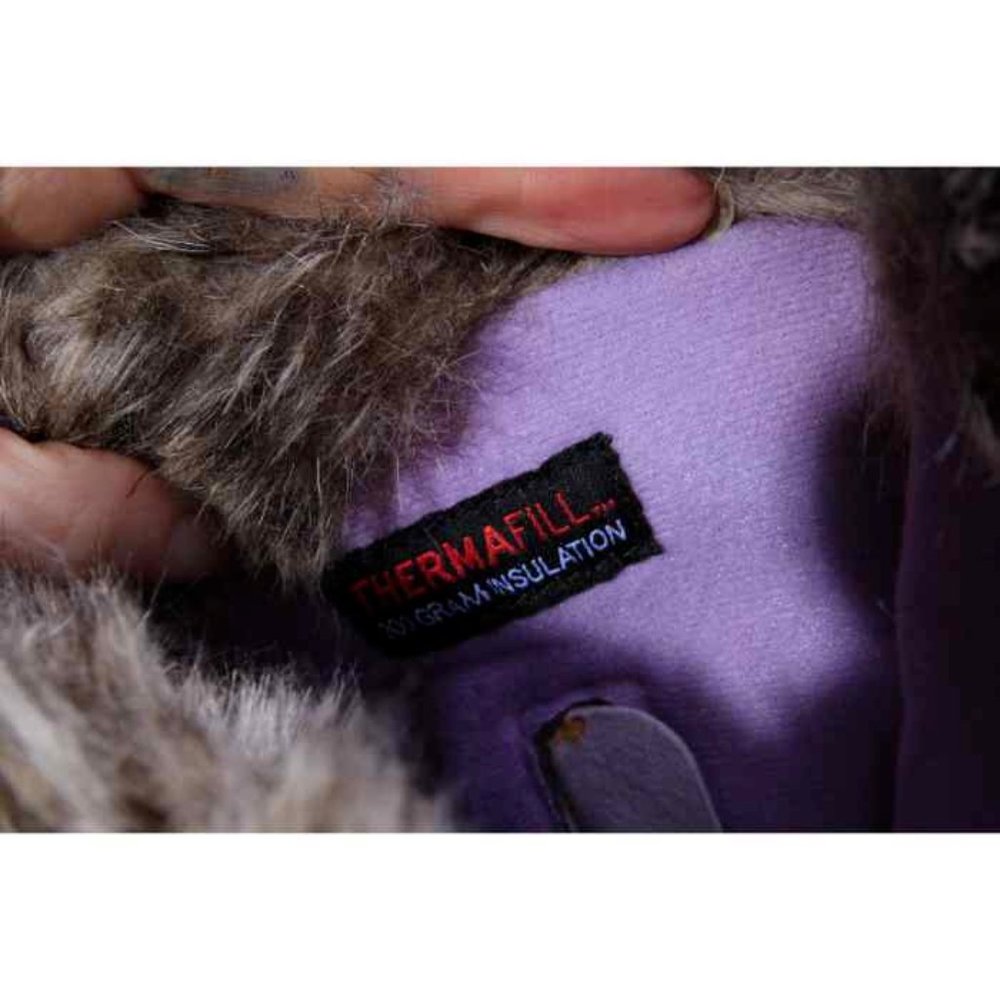 NWOB eddie bauer solstice 2.0 boots winter 200 gram faux fur snow hiking zip 8 - Picture 11 of 12